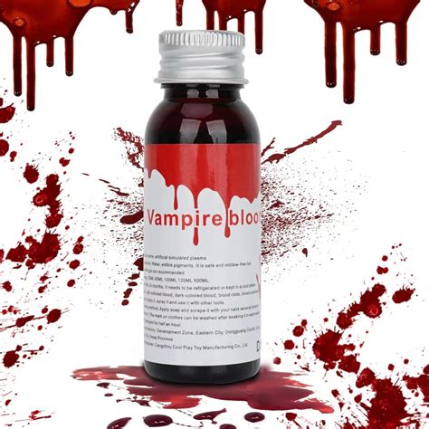 what is the best fake blood for clothes|real dripping blood.